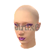Cosmic Teleportia (Facepaint) - Free Fire Skins