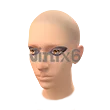 Goldcoated Cleo (Facepaint) - Free Fire Skins