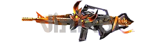 M4A1 - Infernal Netherworld - Free Fire Bundles