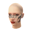 Untamed Demilady (Facepaint) - Free Fire Skins